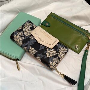 Bundle of three wallets very good used condition.